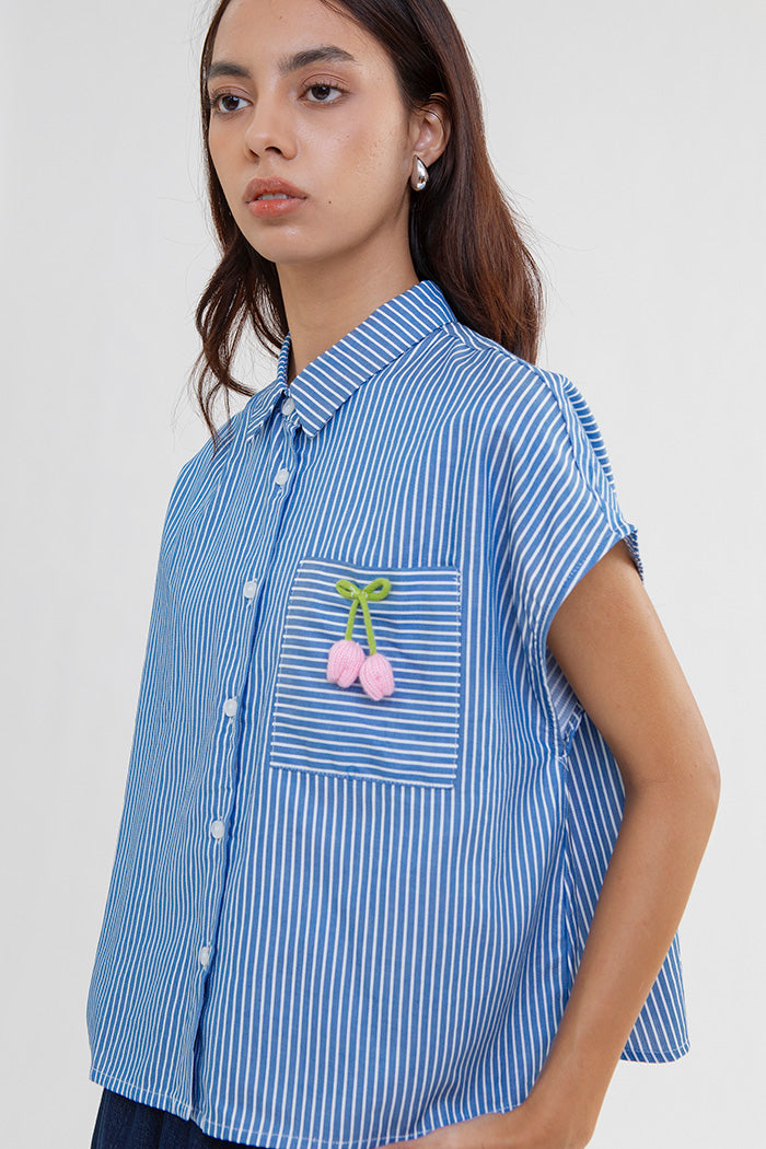 Blue Striped Cherry Jorien