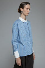 Blue Striped Donen