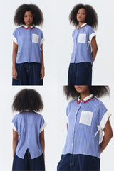 Blue Striped Journee