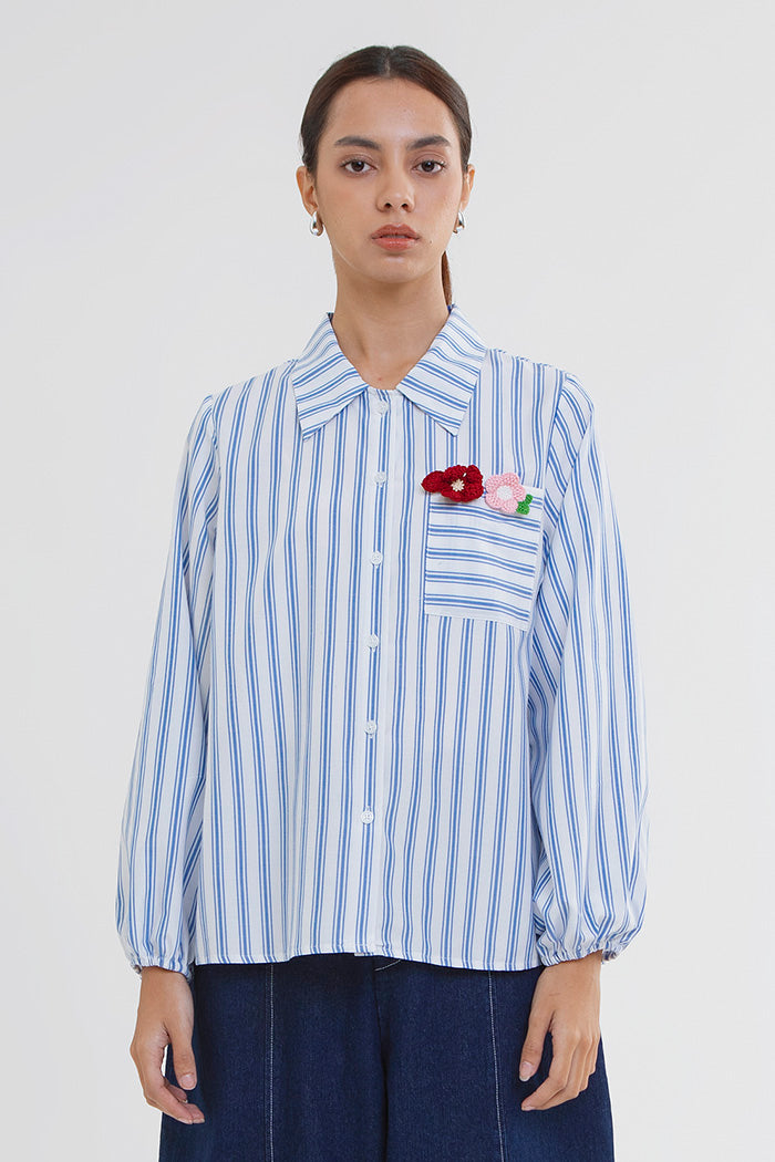 Blue Striped Leano A