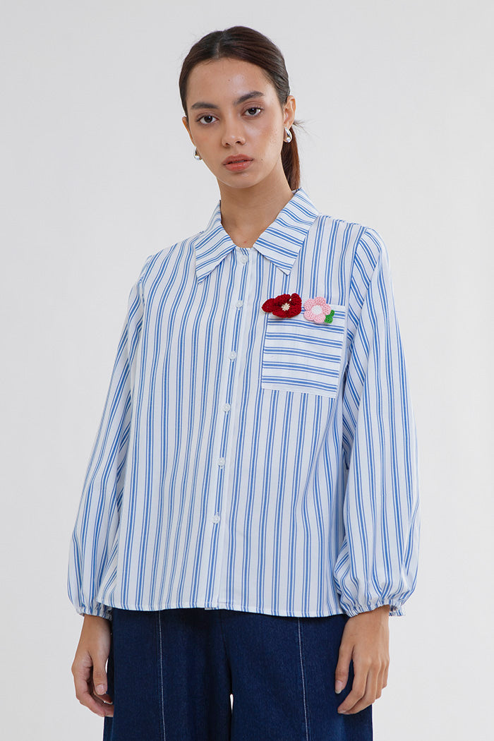 Blue Striped Leano A