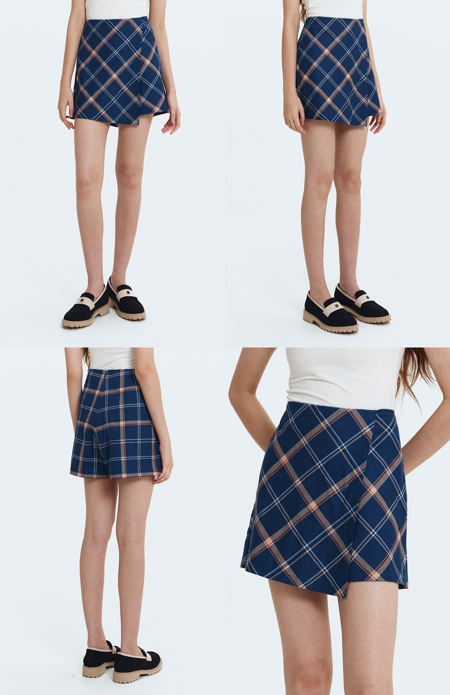 Blue Tartan Isadora