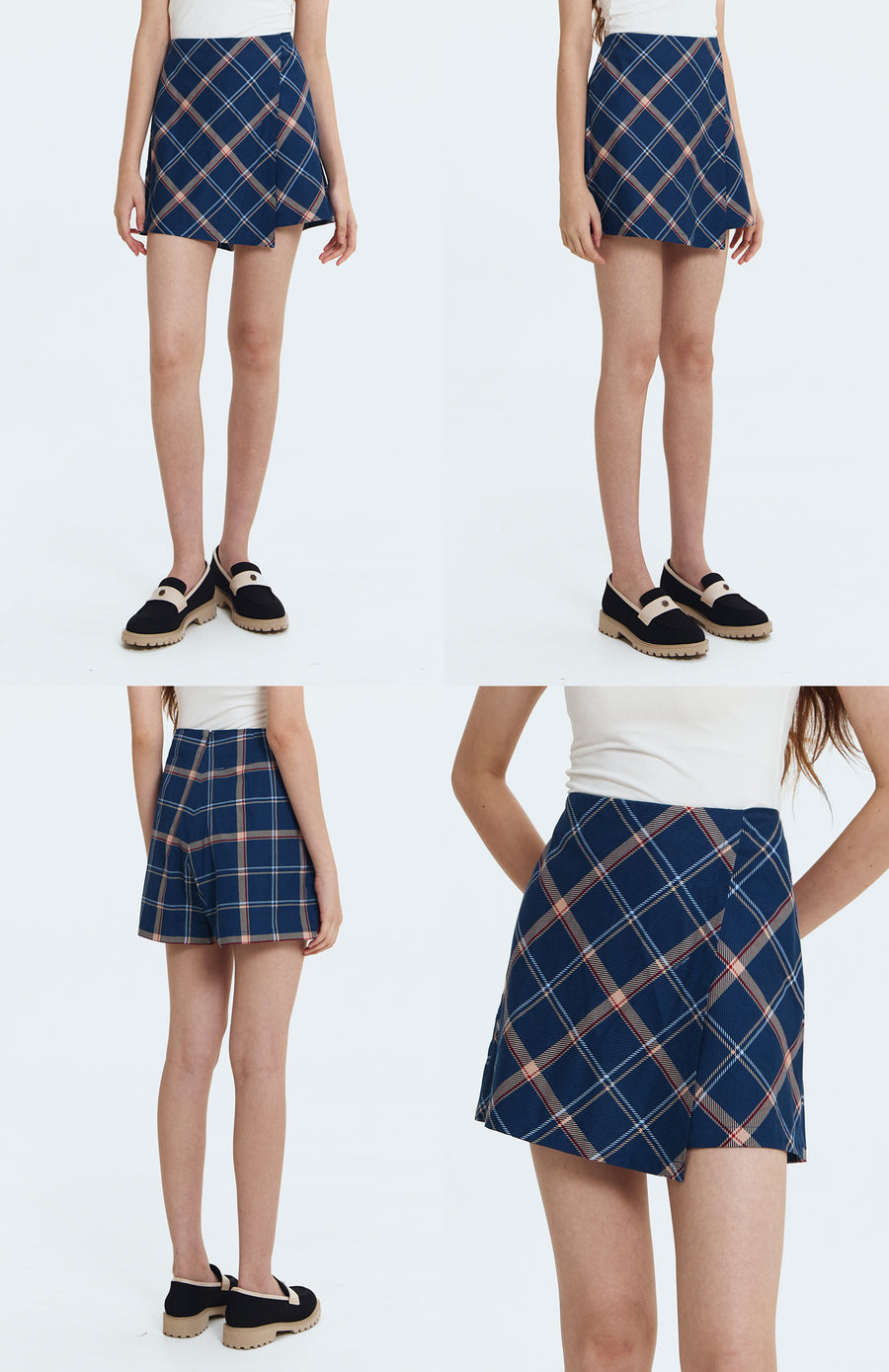 Blue Tartan Isadora