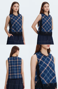 Blue Tartan Sali