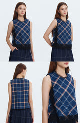 Blue Tartan Sali