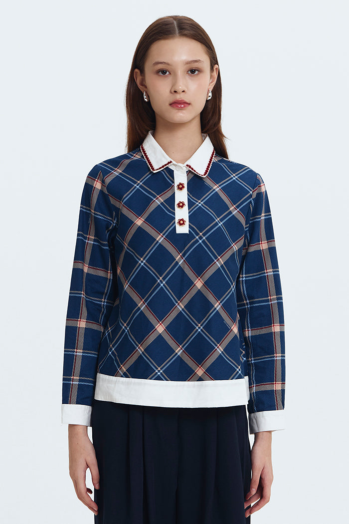 Blue Tartan Surfa