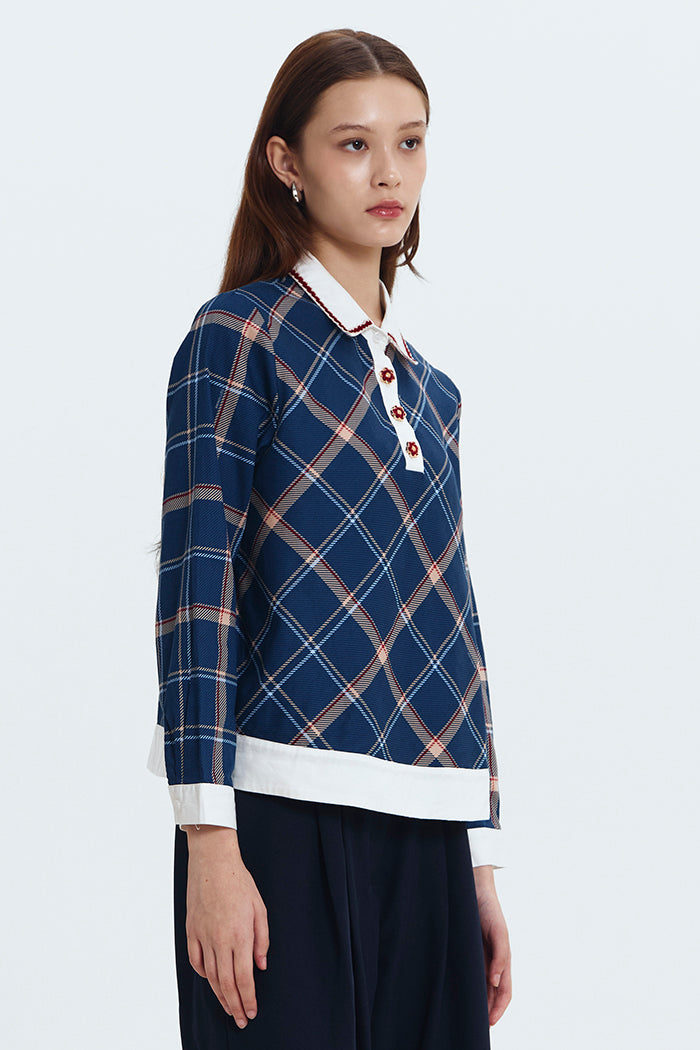 Blue Tartan Surfa