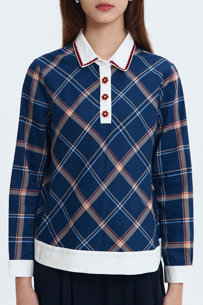 Blue Tartan Surfa
