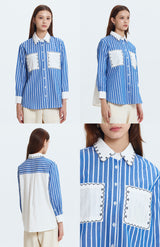 Blue Striped Aceline