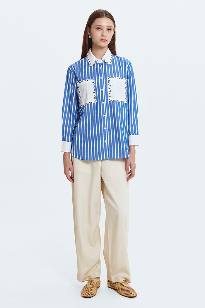 Blue Striped Aceline
