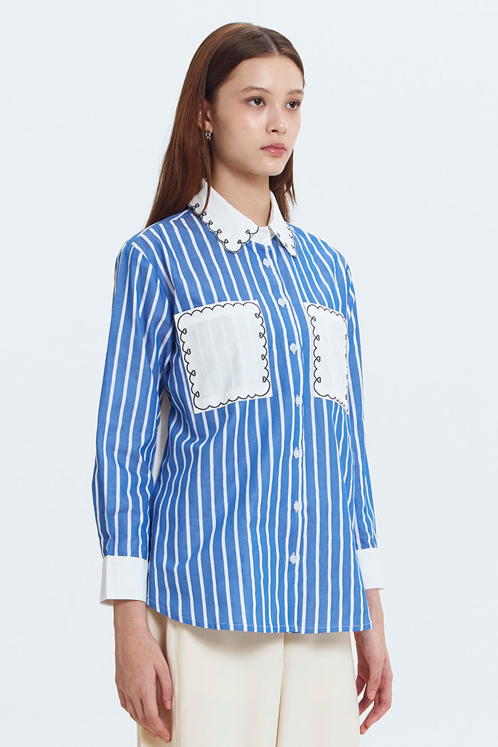 Blue Striped Aceline