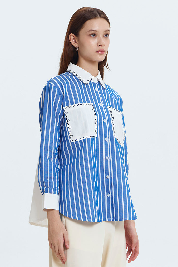 Blue Striped Aceline