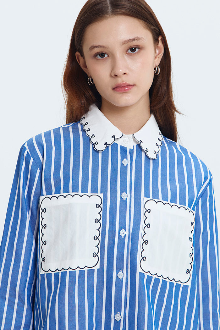Blue Striped Aceline