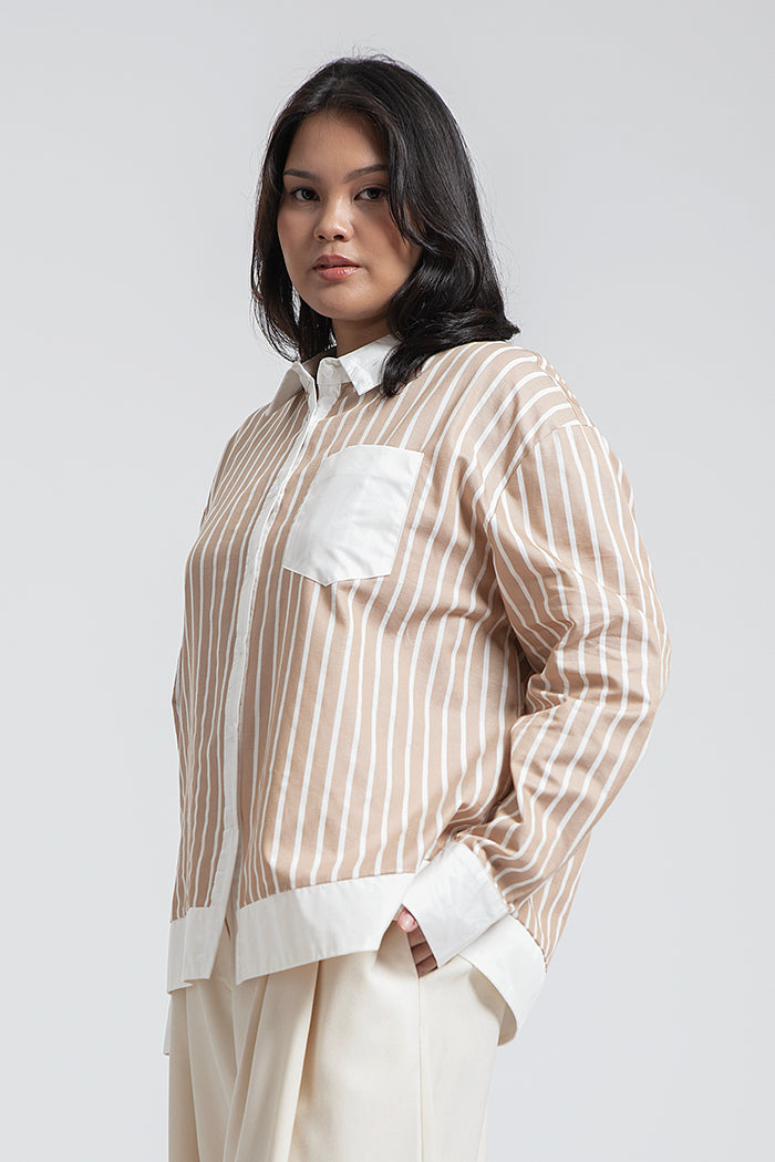 Brown Striped Kurala