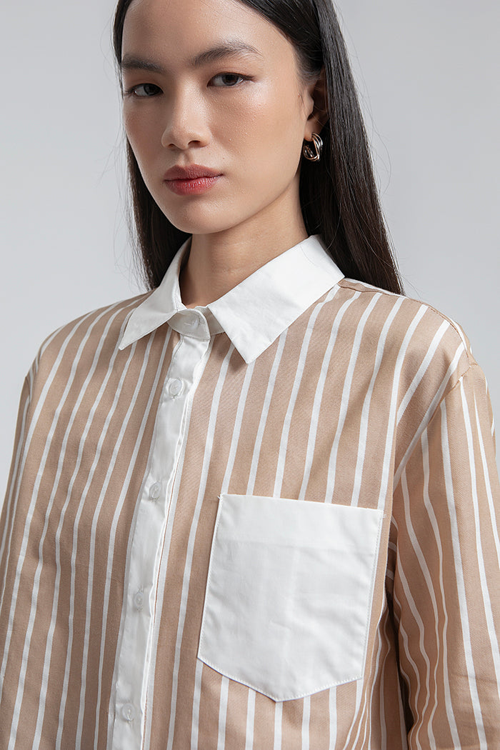 Brown Striped Kurala