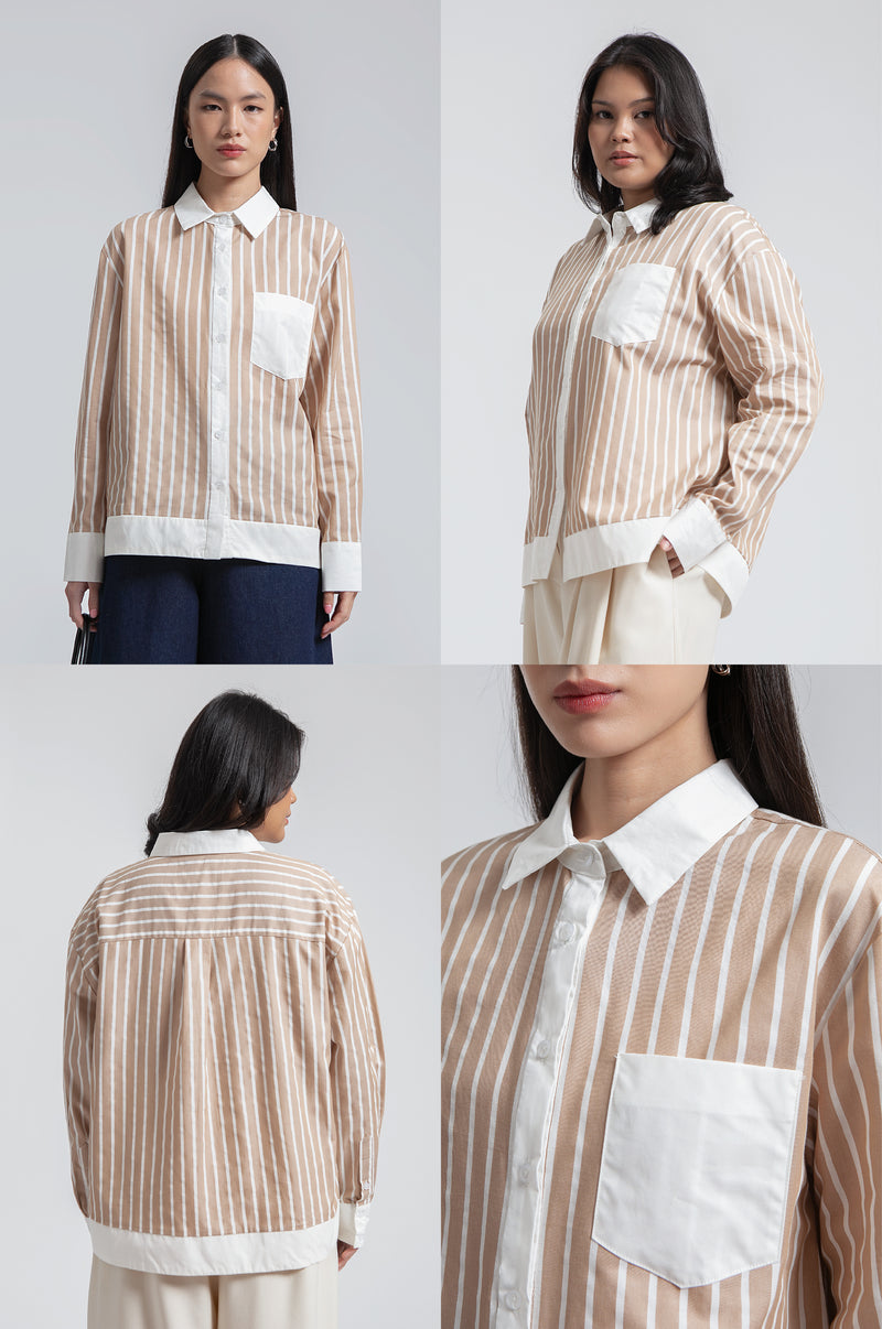 Brown Striped Kurala