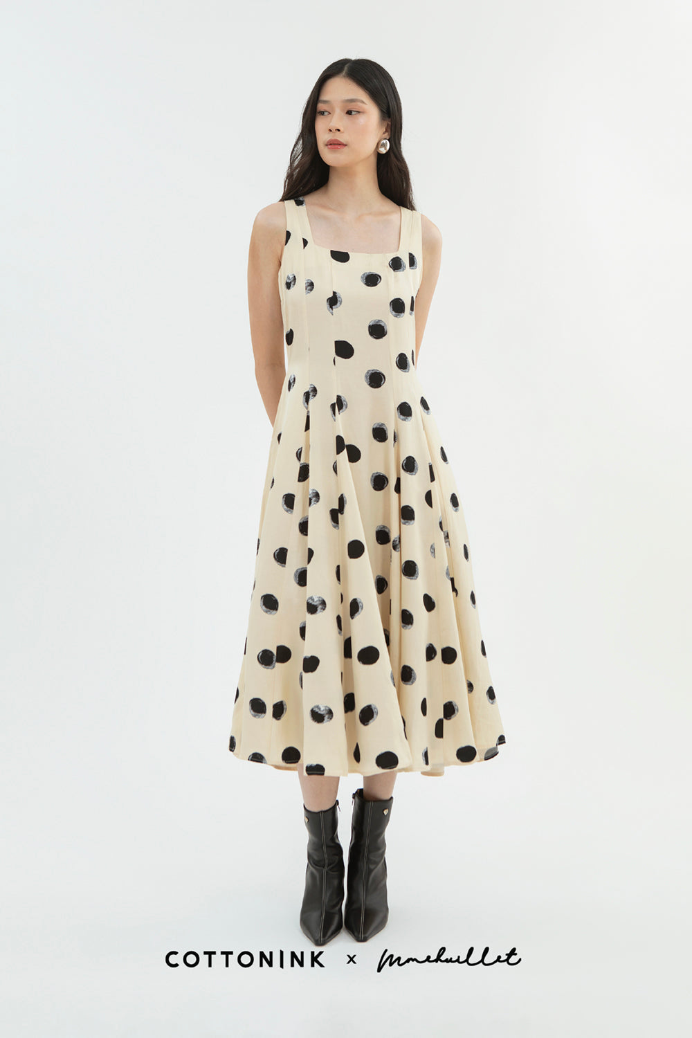 Cream Polka Joye