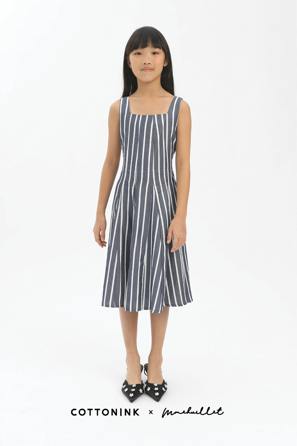 Navy Striped Mael