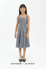 Navy Striped Mael