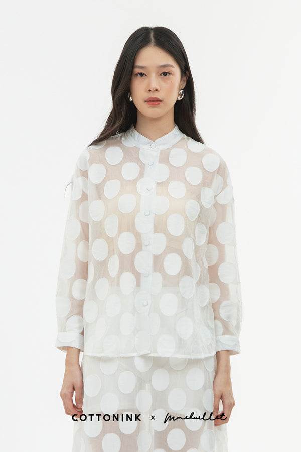 Off-white Polka Cherie