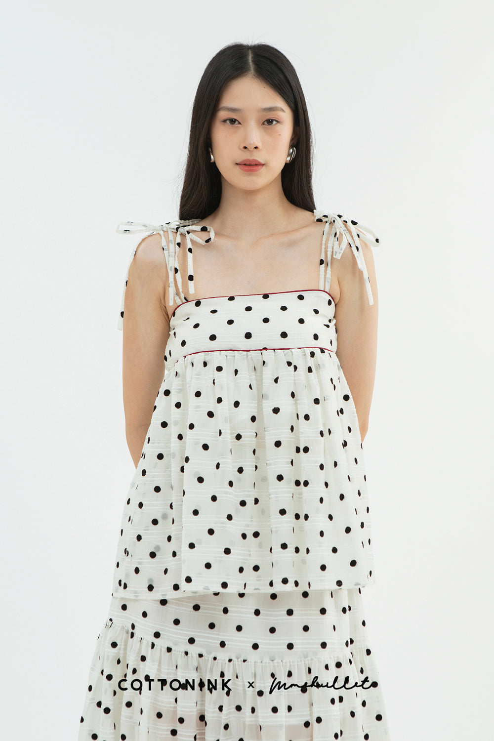 Off-white Polka Mousse