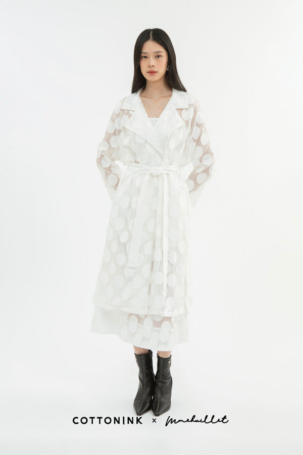 Off-white Polka Tatin