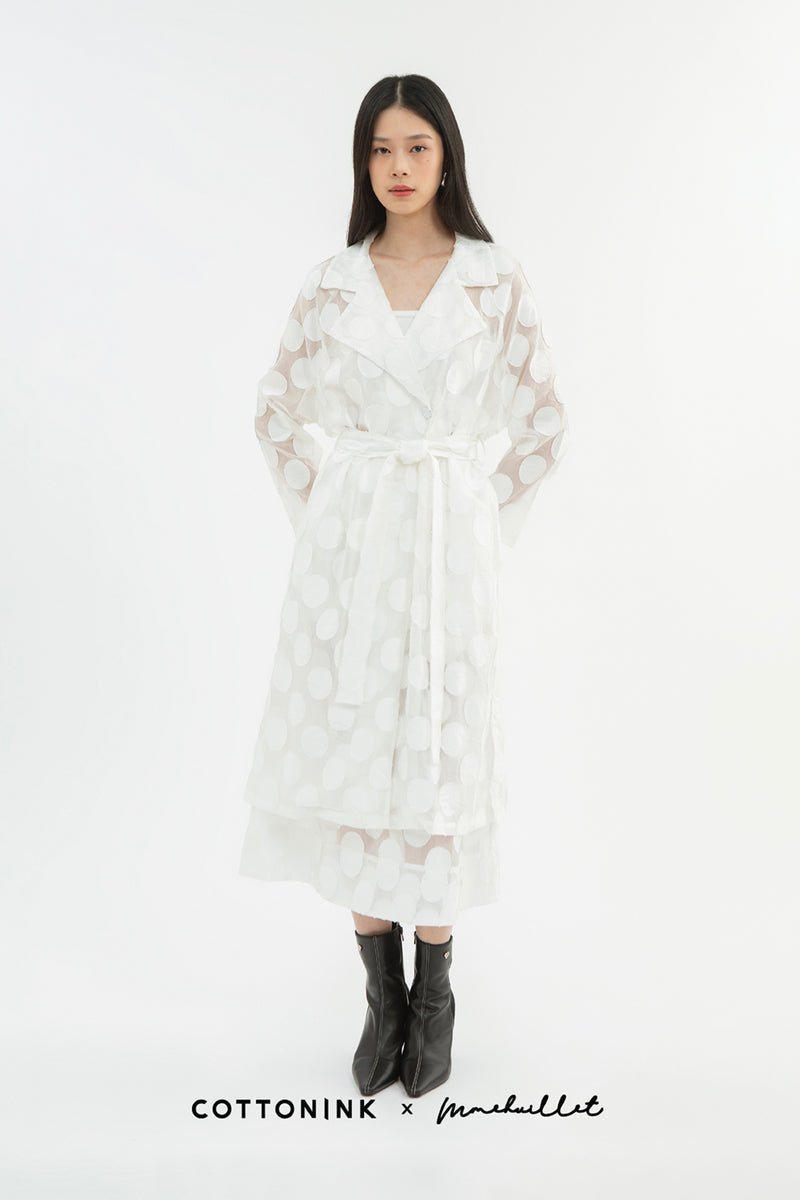 Off-white Polka Tatin