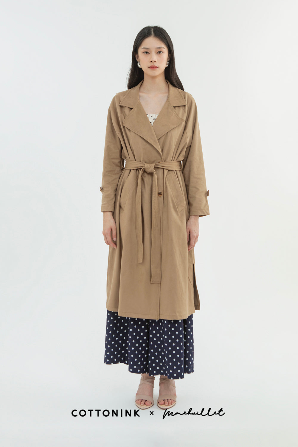 Taupe Suede Tatin