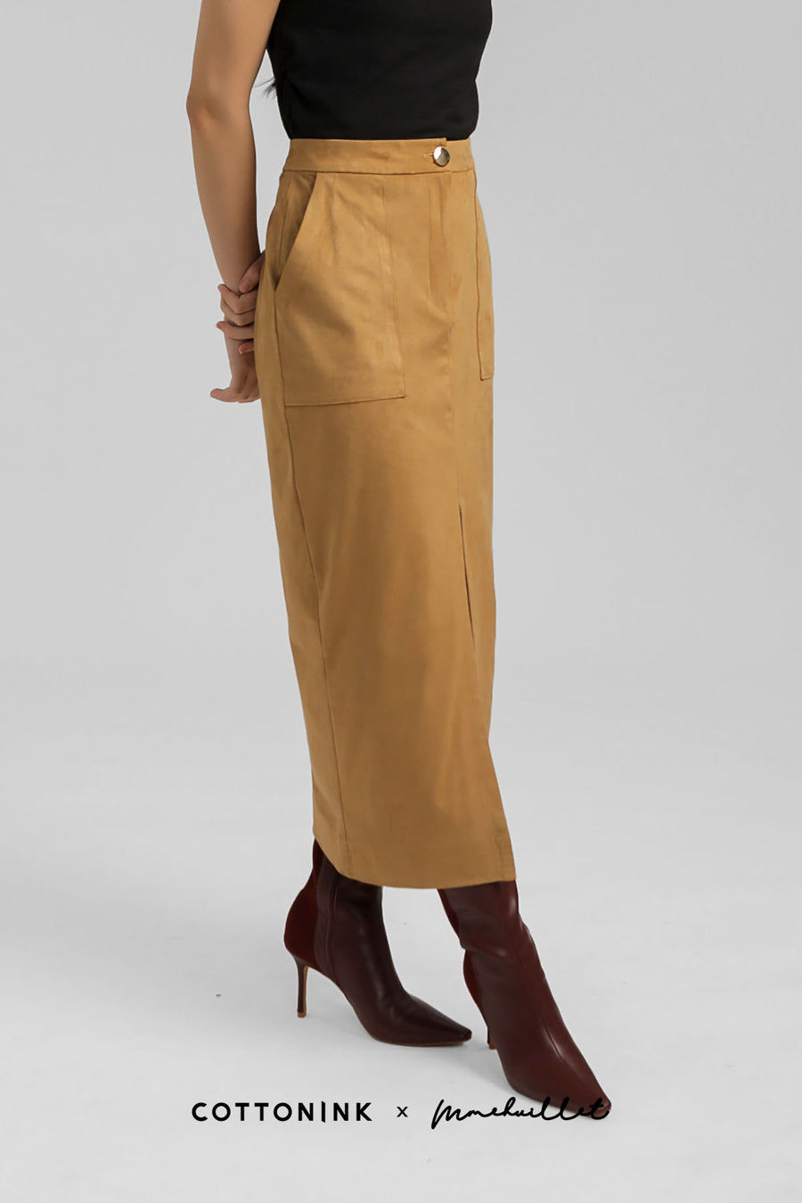 Camel Suede Bogna