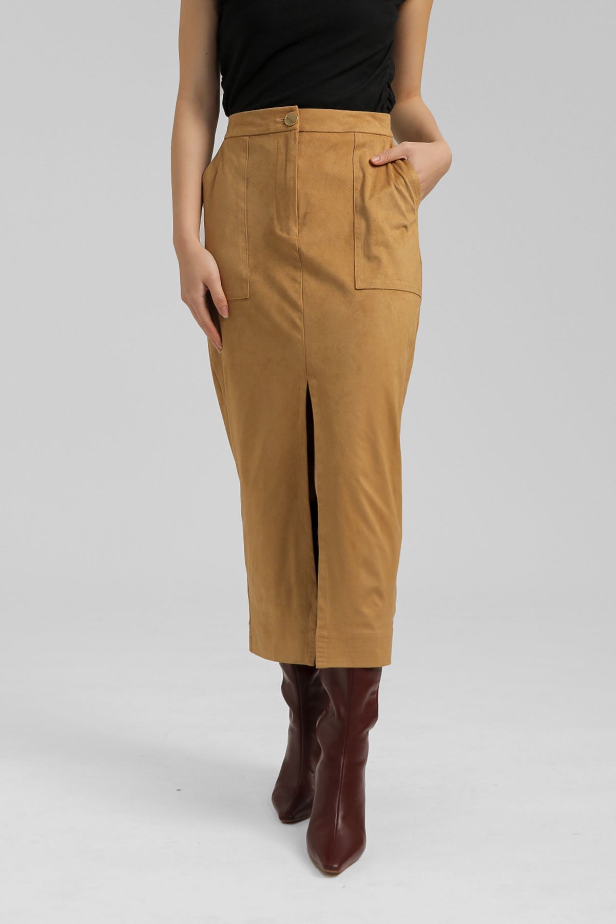 Camel Suede Bogna