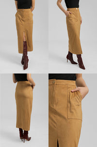 Camel Suede Bogna