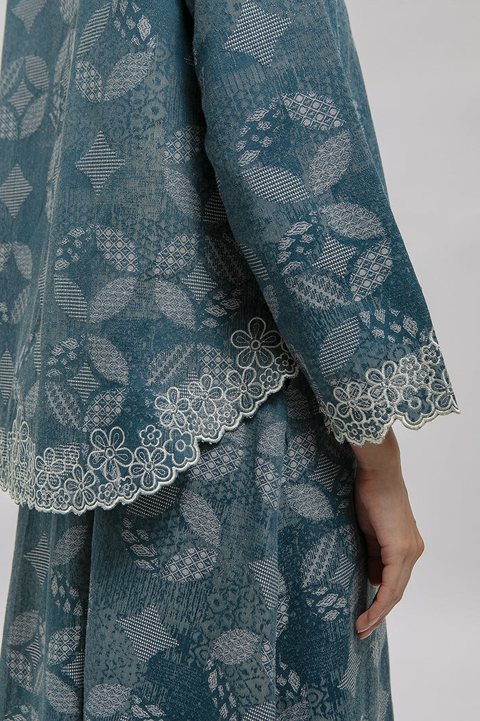 Candrani Kawung Biru Laut