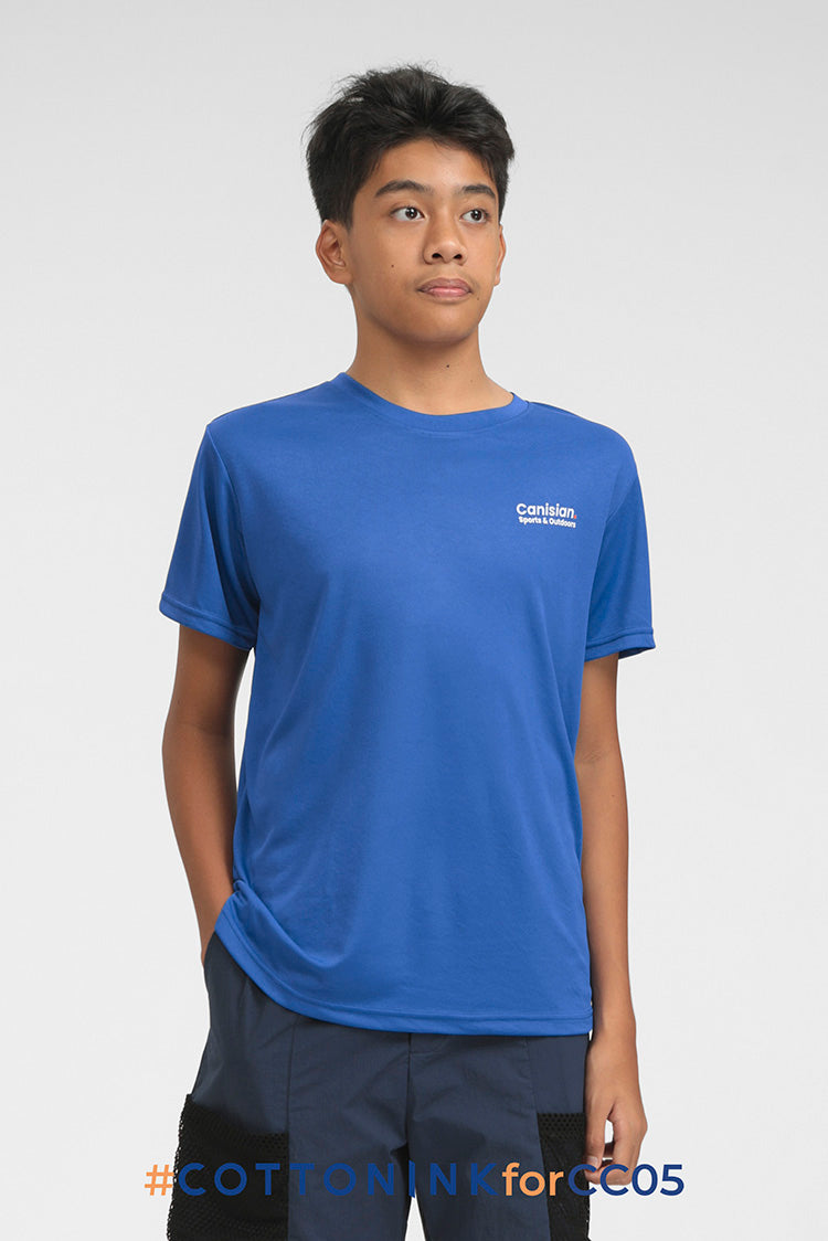 Canisian Navy Athletic Dry-fit Tee