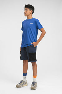 Canisian Navy Athletic Dry-fit Tee