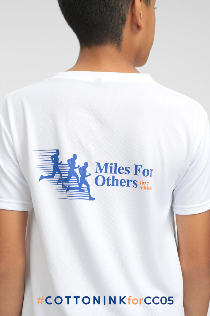 Canisian Off-white Athletic Dry-fit Tee