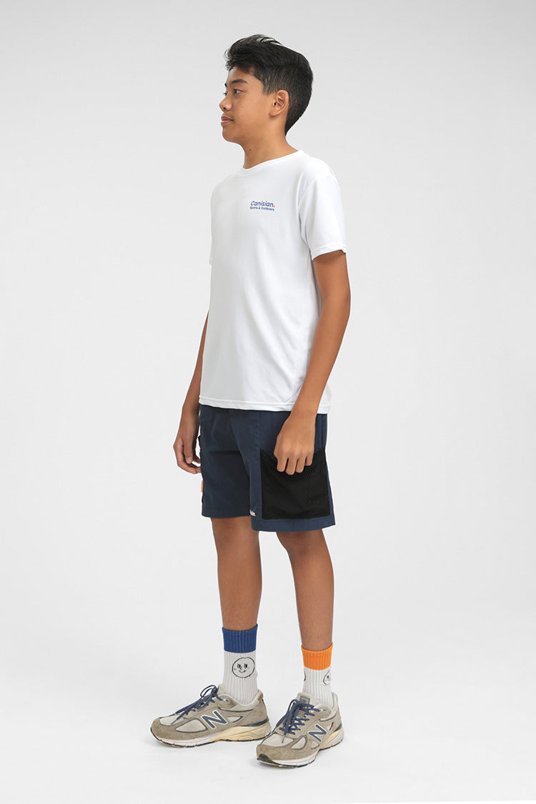 Canisian Off-white Athletic Dry-fit Tee