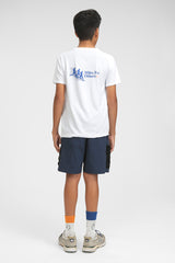 Canisian Off-white Athletic Dry-fit Tee