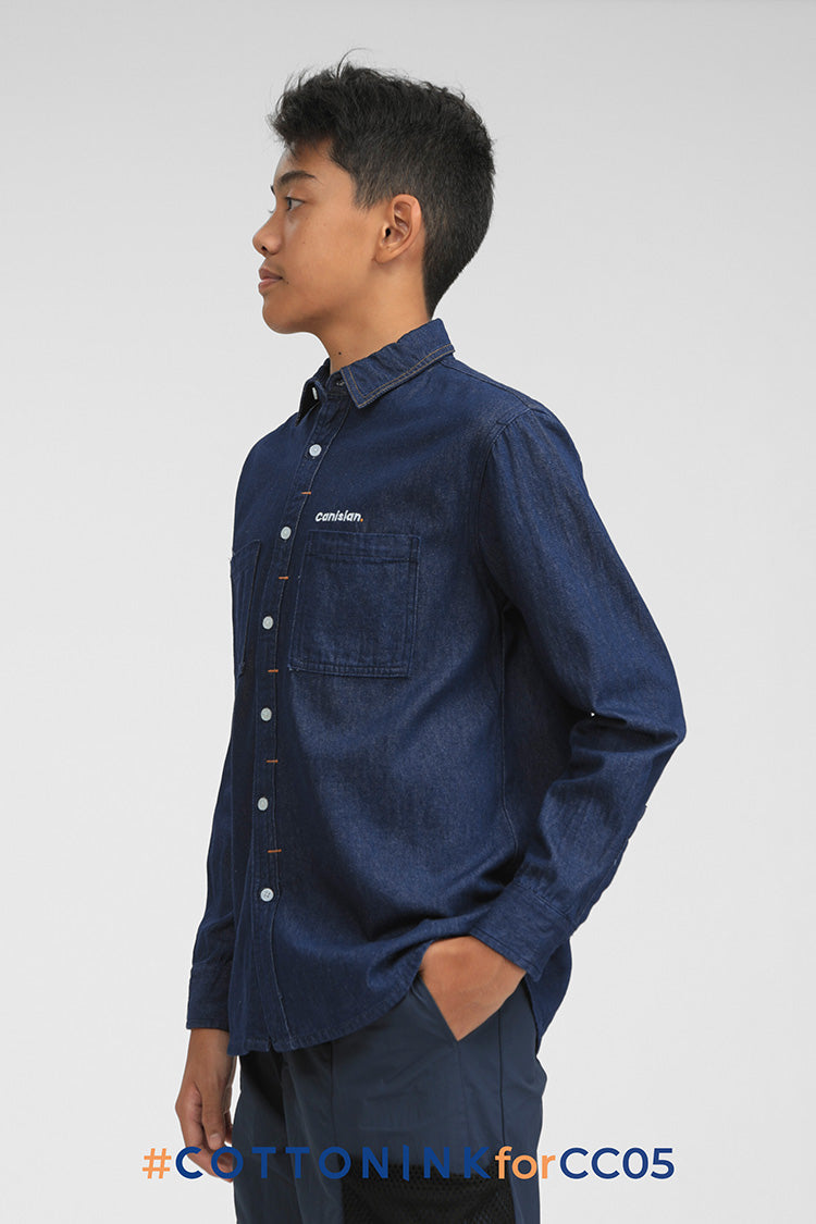 Canisius Denim Long Sleeve Shirt