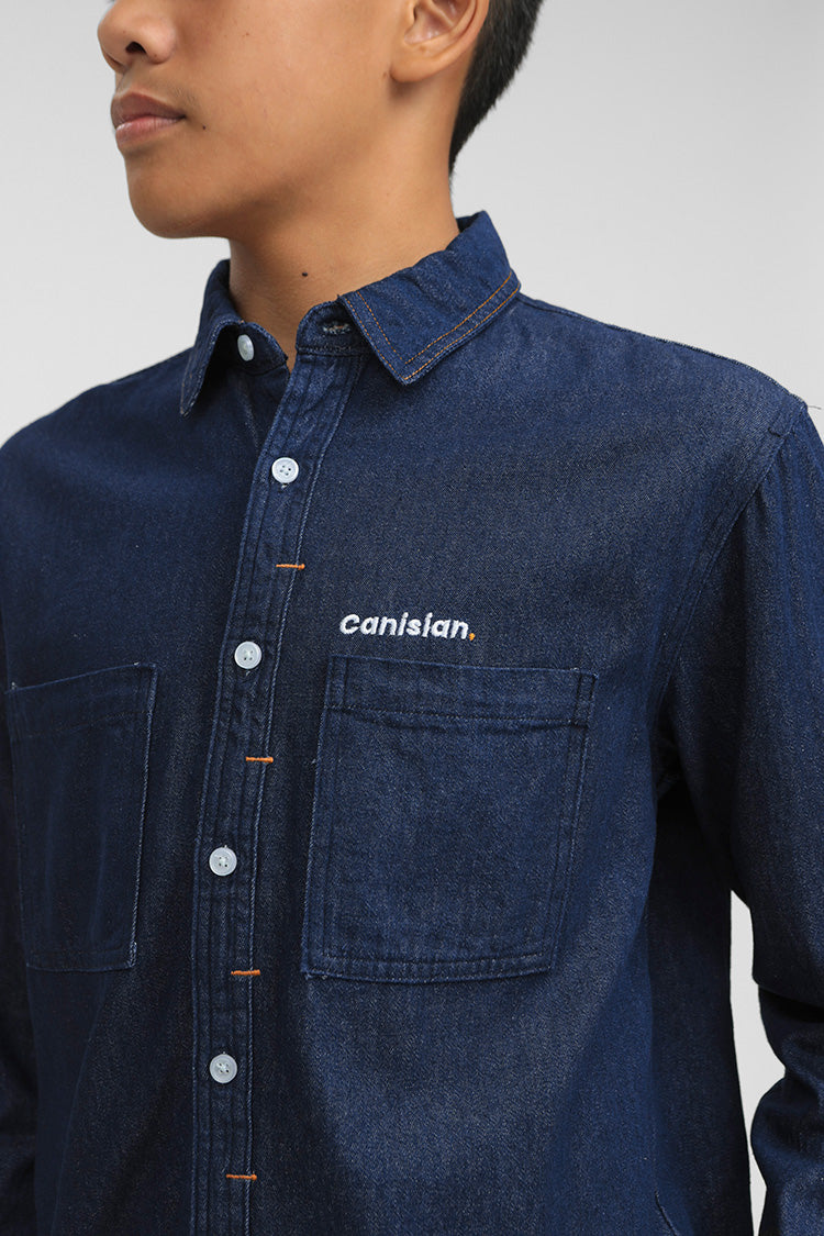 Canisius Denim Long Sleeve Shirt