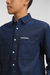 Canisius Denim Long Sleeve Shirt