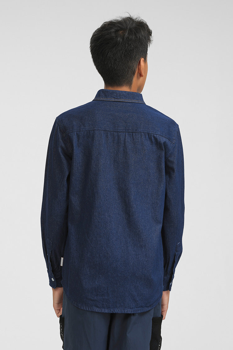 Canisius Denim Long Sleeve Shirt