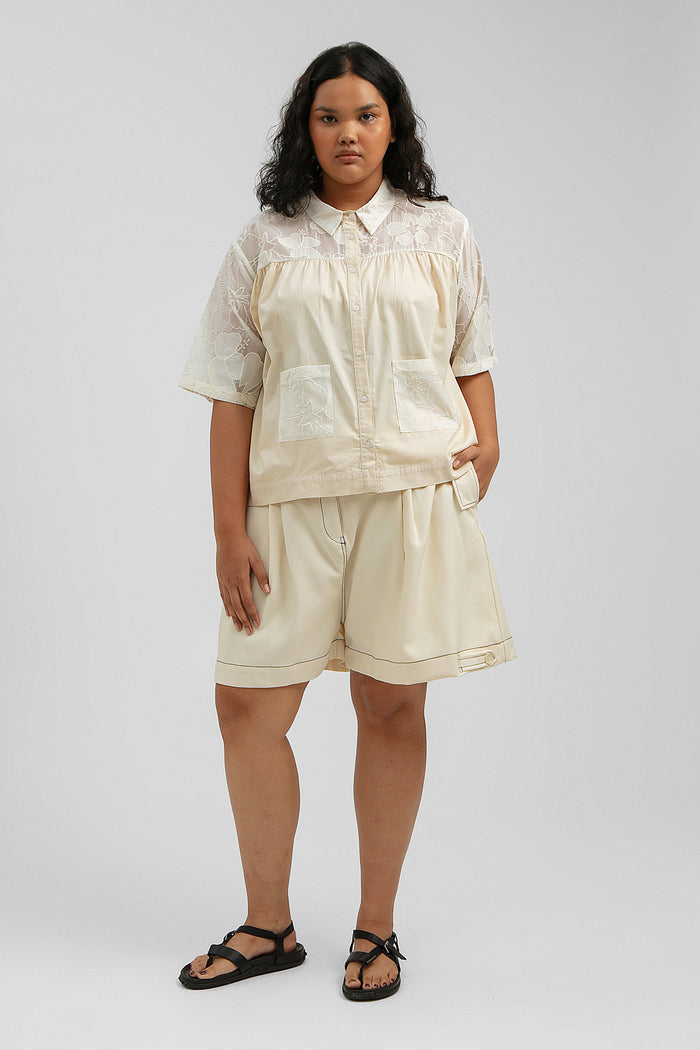 Cream Tencel Blanca - Defect Sale