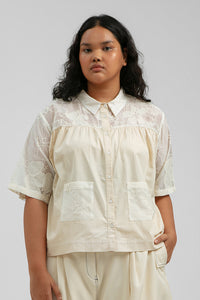 Cream Tencel Blanca - Defect Sale