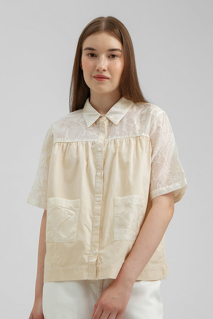 Cream Tencel Blanca - Defect Sale