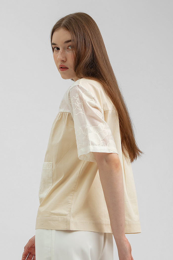 Cream Tencel Blanca - Defect Sale