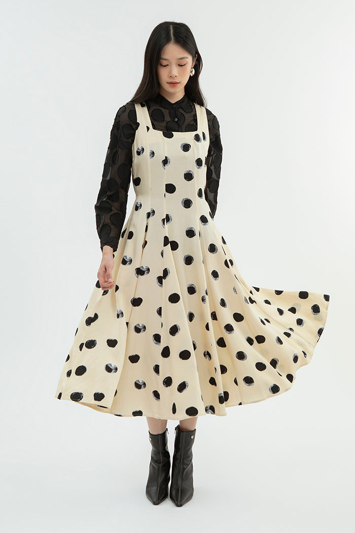 Cream Polka Joye