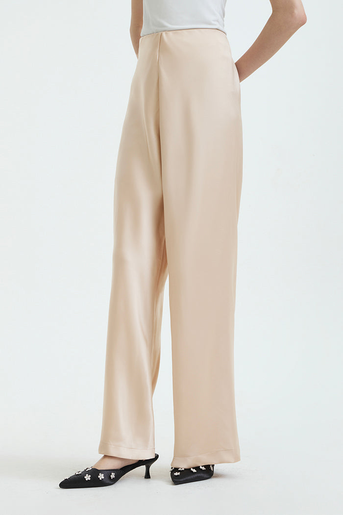 Cream Satin Pama