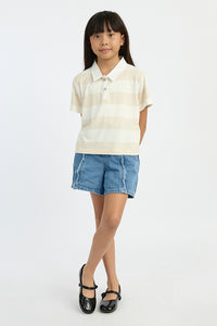 Cream Striped Eilir