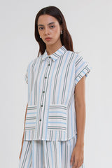 Cream Striped Roldan