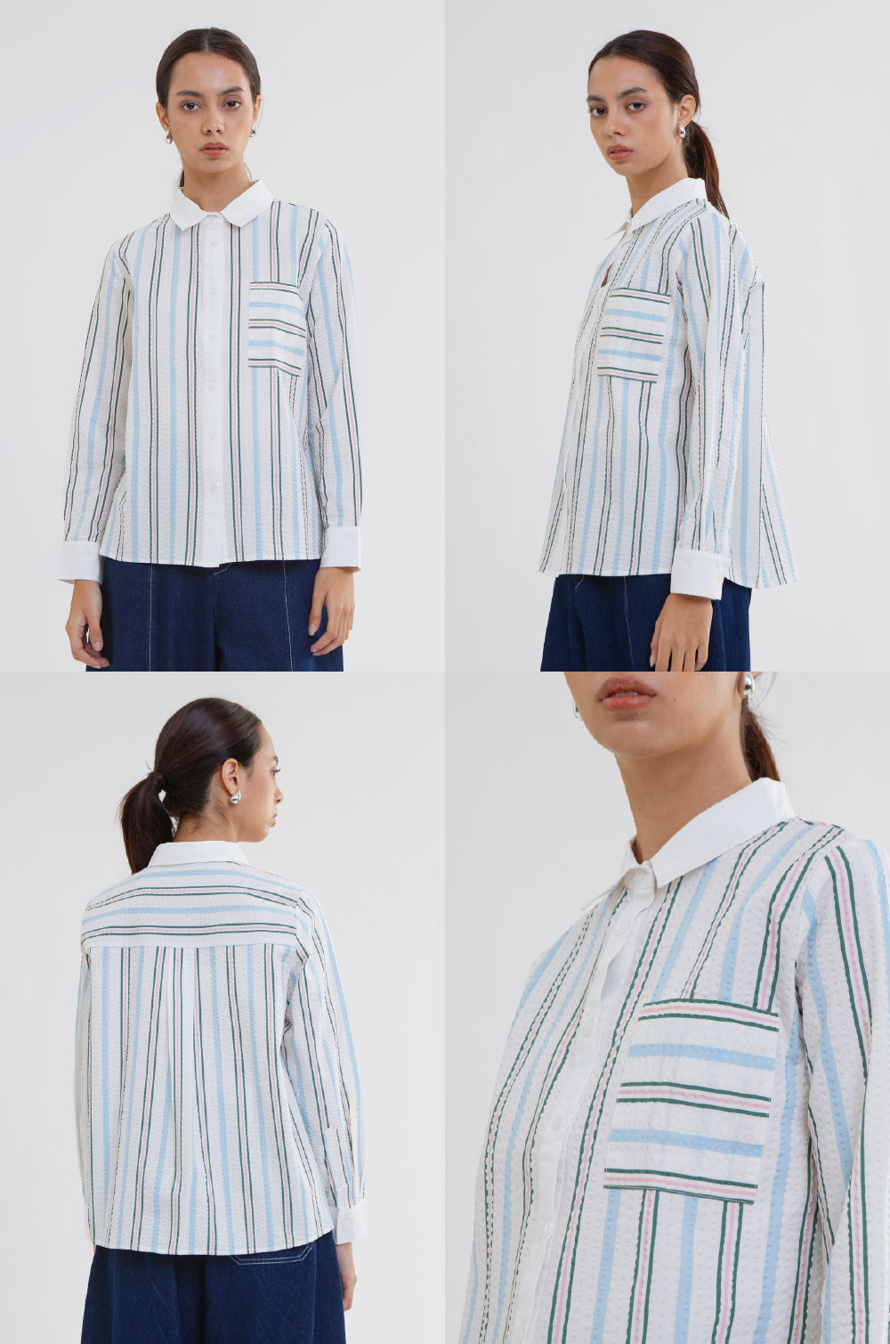 Cream Striped Roselle